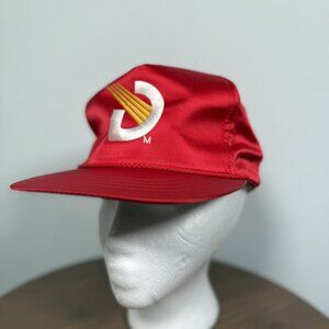 Vintage Satin Nylon Logo Trucker Hat